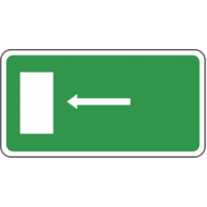 uscita emergenza a sinistra